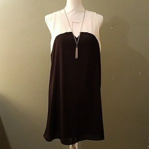 Charming Charlie’s Black and White Shift Dress